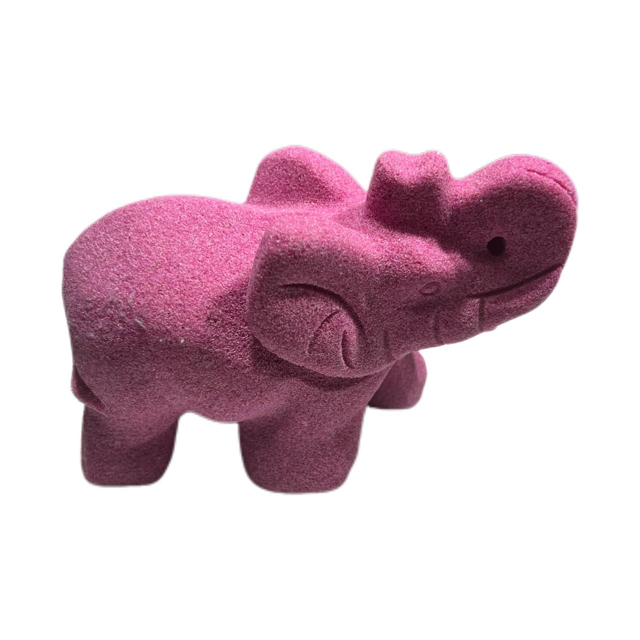 Ruby Elephant, UV reactive,elephants
