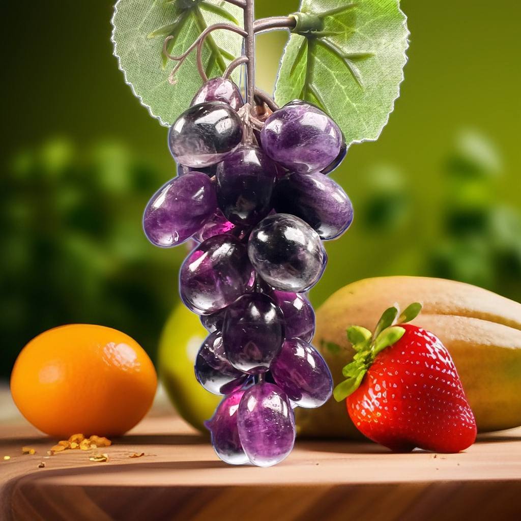 Crystal Grape, Amethyst, Citrine,wines