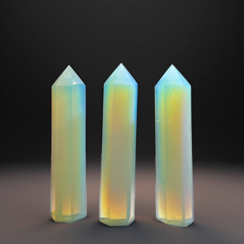 Opal Crystal Towers ,Crystals,minaret