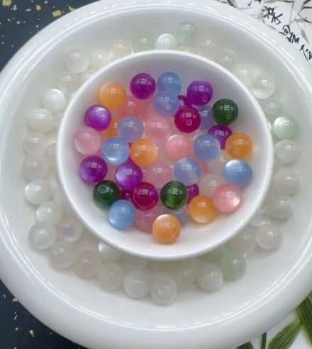 Bracelet Discolouring Beads DIY Resin 8mm 10mm