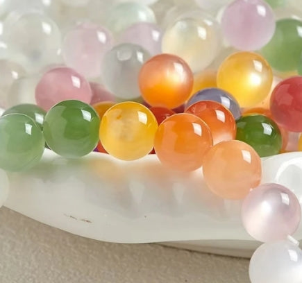 Bracelet Discolouring Beads DIY Resin 8mm 10mm