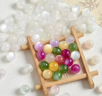 Bracelet Discolouring Beads DIY Resin 8mm 10mm